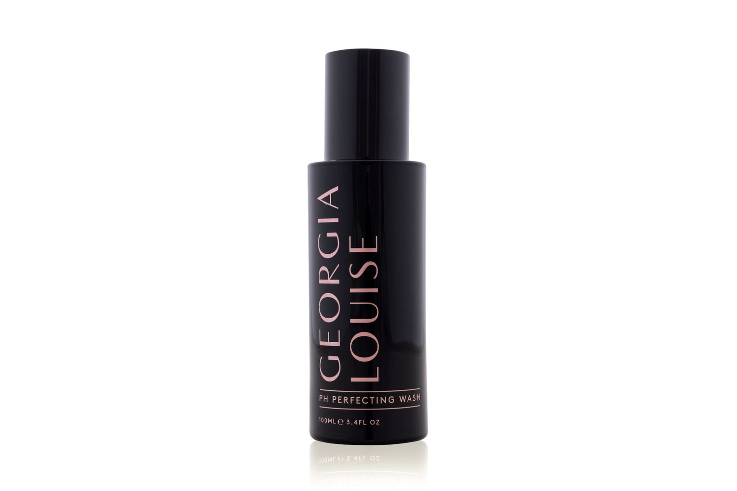 Bottle of Georgia Louise skin perfecting wash