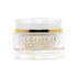 A jar of Georgia Louise skincare balm with a white and gold design.