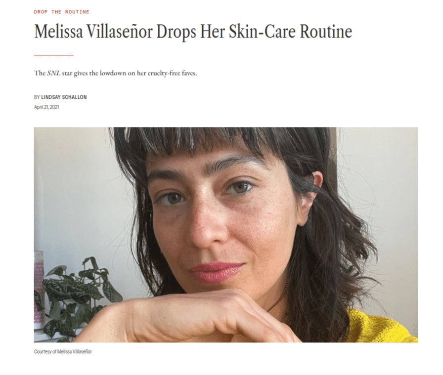 Melissa Villaseñor Featured in Glamour
